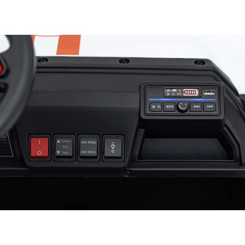 Autko dla dzieci Buggy 4-osobowy Champion Biały XMX-650C.BIA